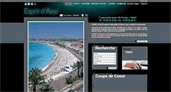 Desktop Screenshot of espritdazur.com
